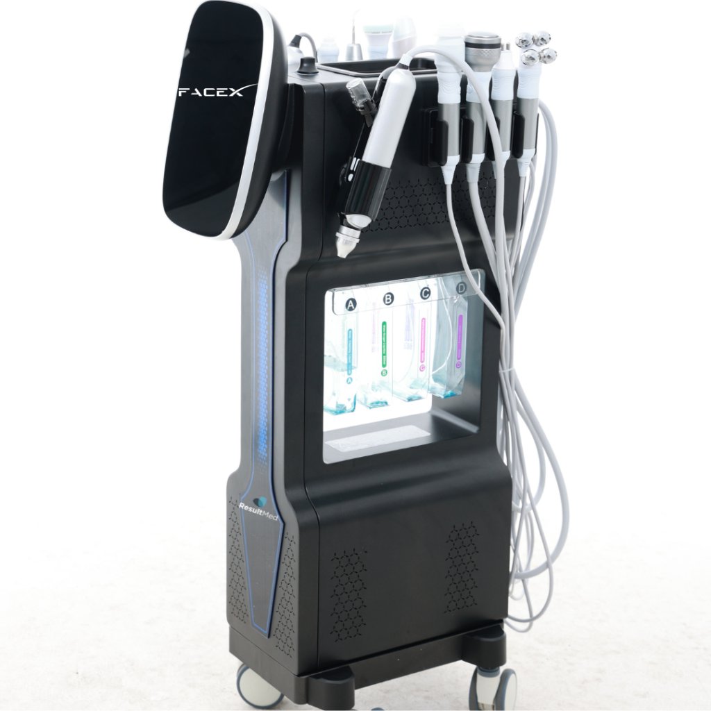 Face X multifunction facial platform with handpieces