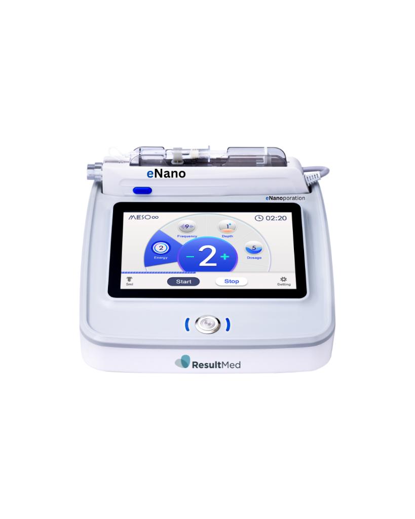eNano treatment device console with touchscreen by ResultMed